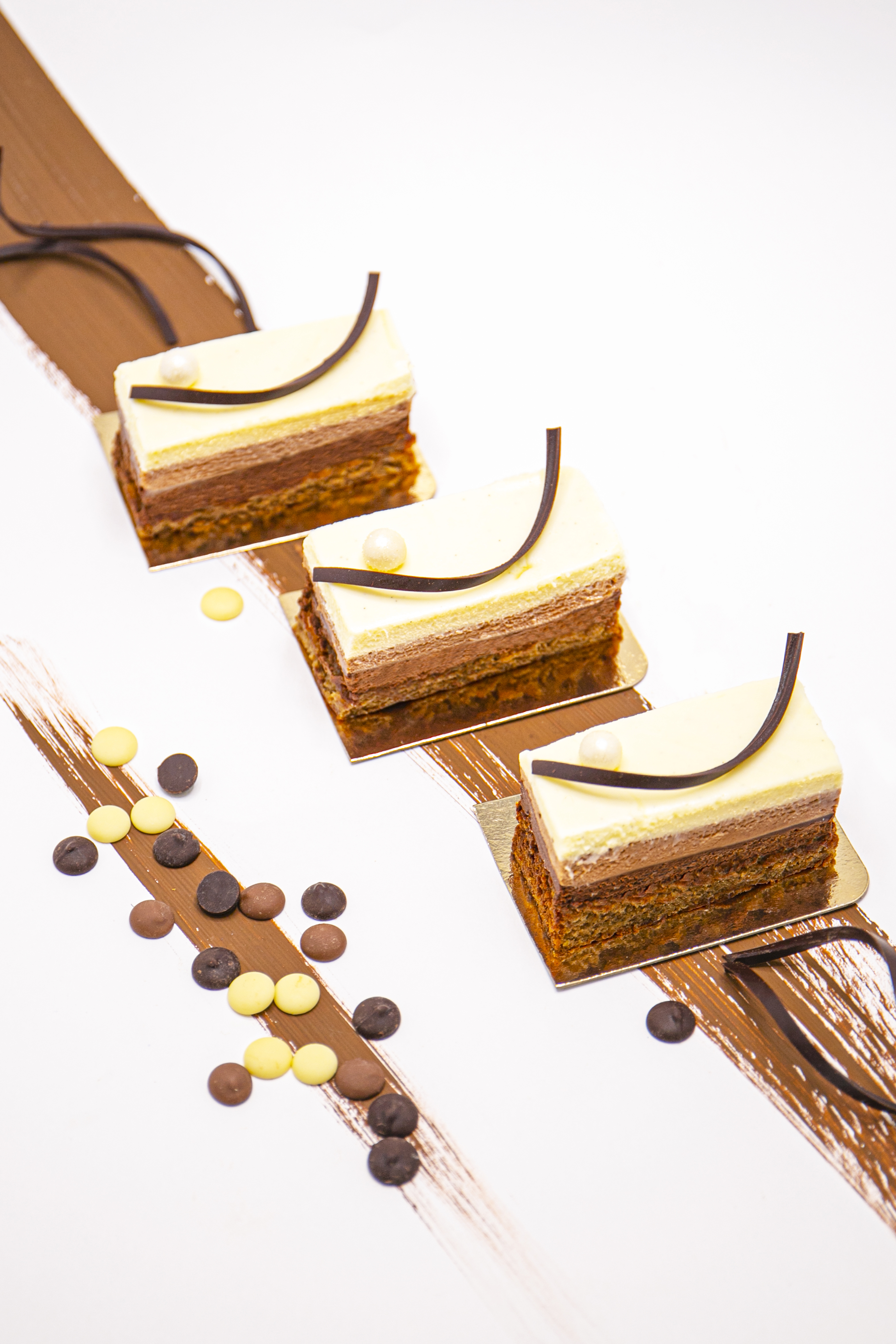 Пирожное «Три шоколада»