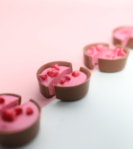 Конфеты с малиной и имбирём