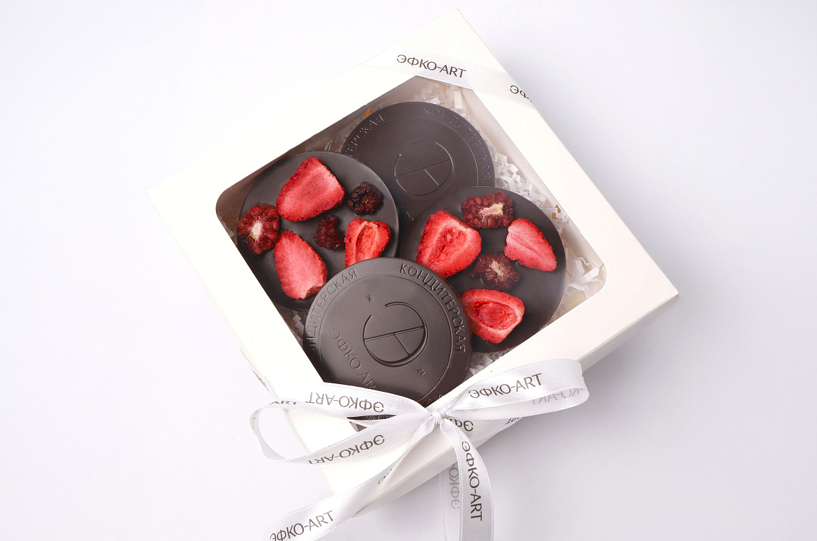 Медианты из тёмного шоколада