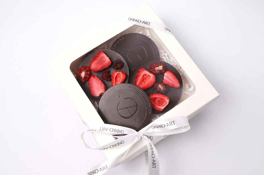 Медианты из тёмного шоколада