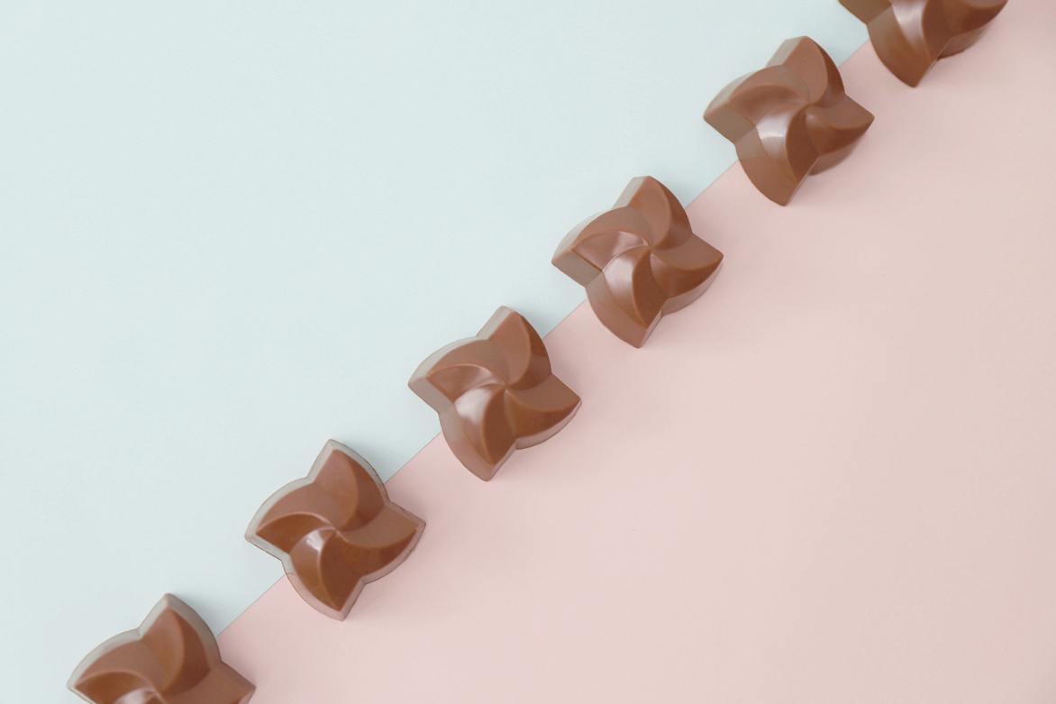 Конфеты с фундучной пастой