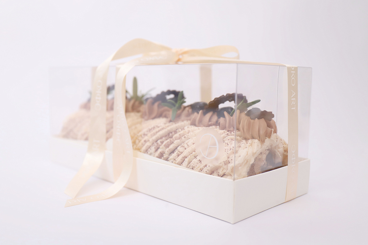 Рулет меренговый шоколадный