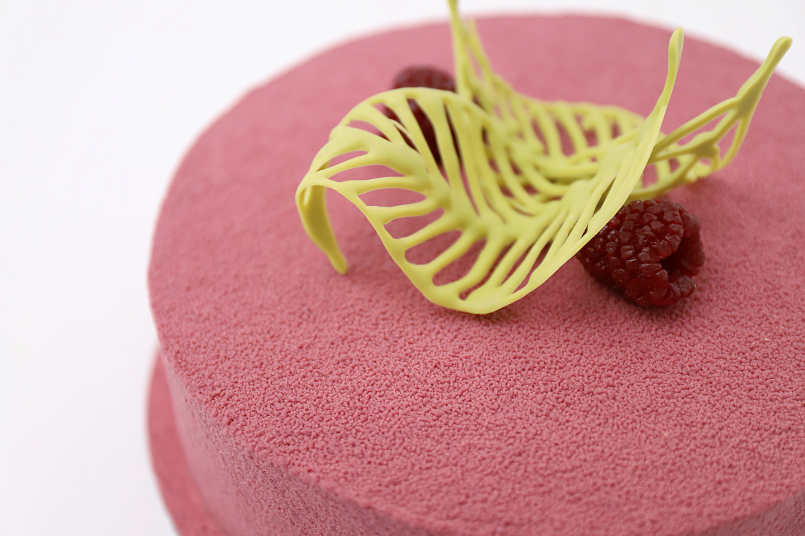 Торт «Фисташка-малина»