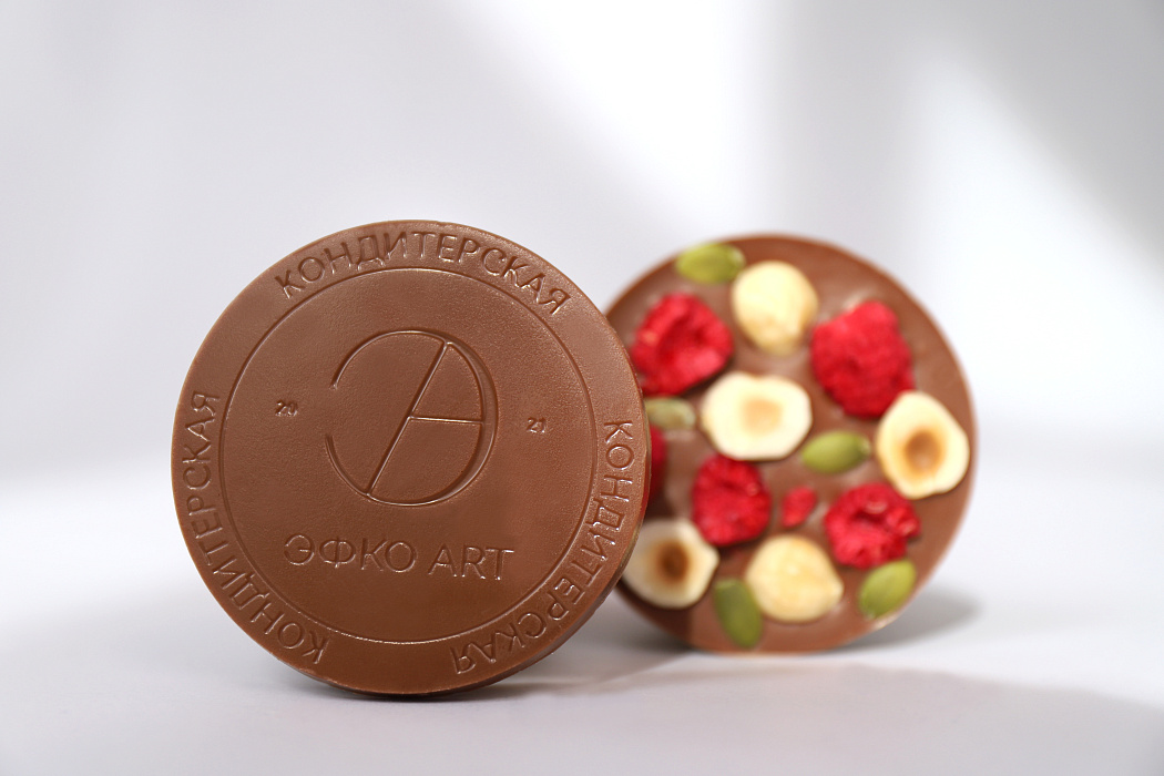 Медианты из молочного шоколада