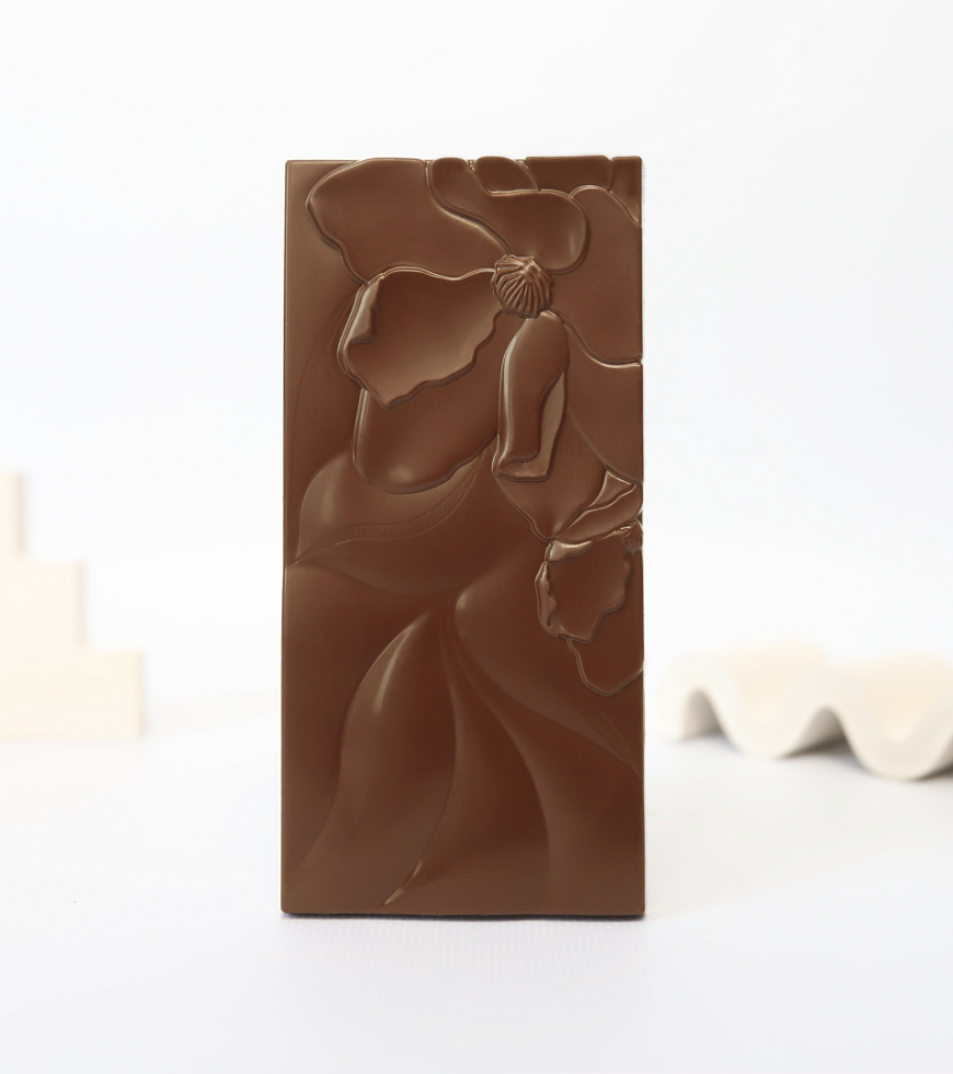 Шоколад молочный «Роза»