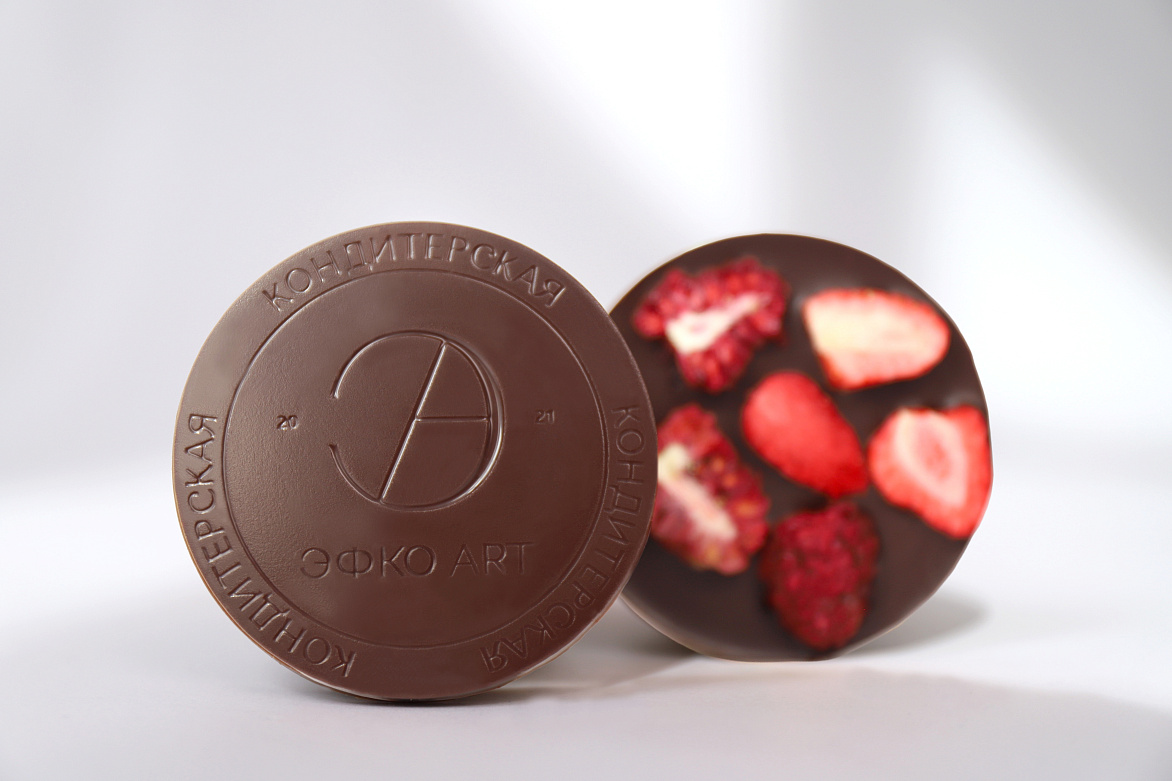 Медианты из тёмного шоколада