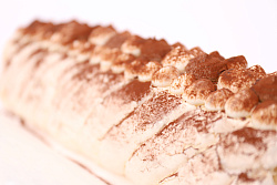 Рулет меренговый «Шоколадный» с кофе