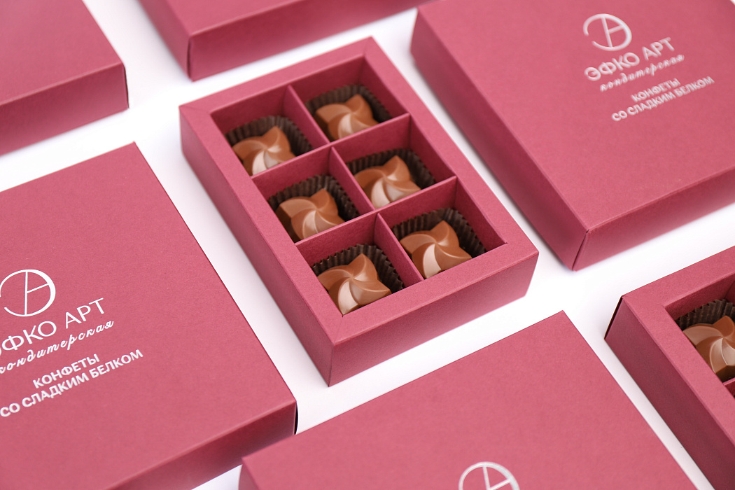 Конфеты с фундучной пастой