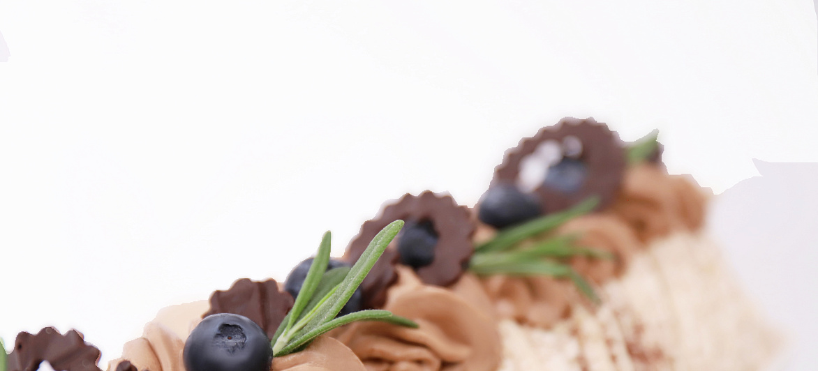 Рулет меренговый шоколадный