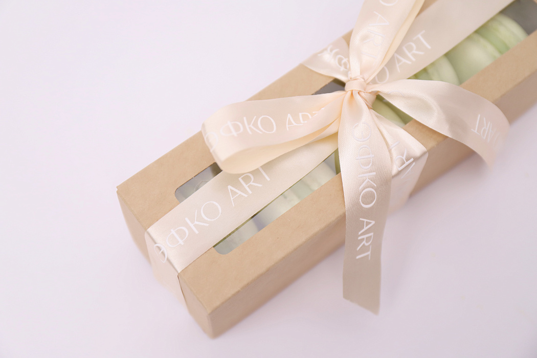 Макарон с мятой и лаймом