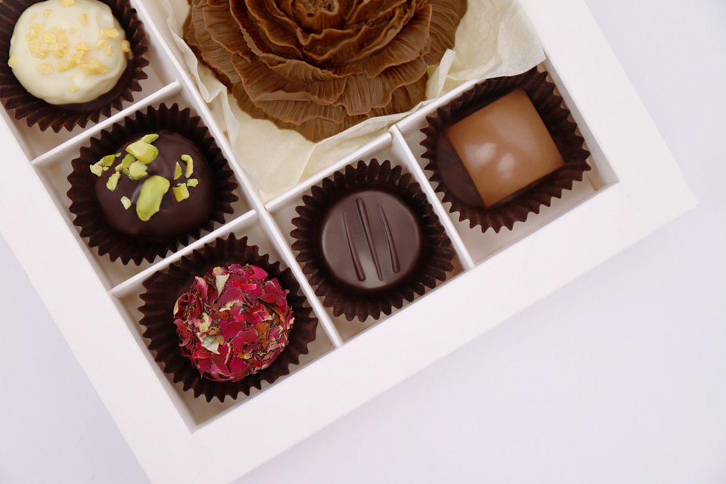 Подарочный набор «Комплимент» с молочным шоколадом