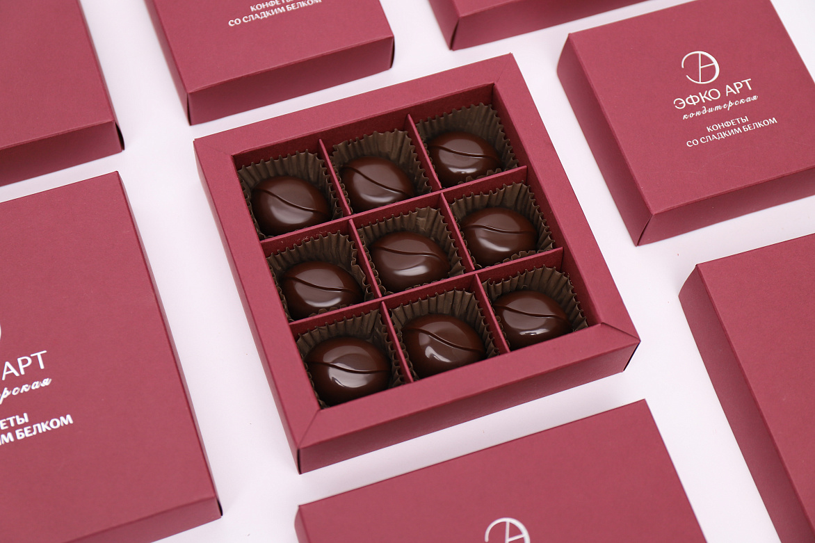 Конфеты с вишней и ромом